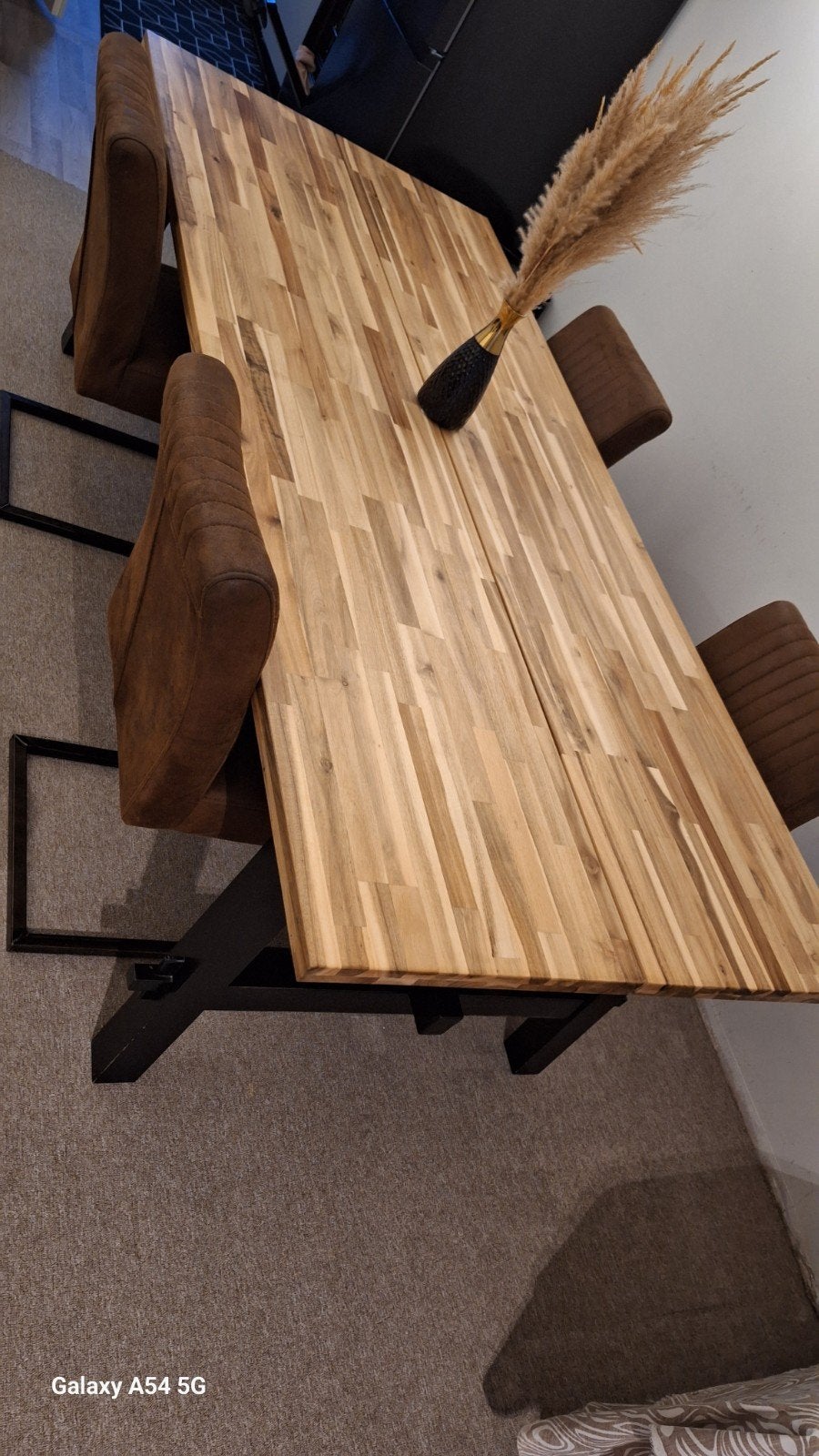 eettafel kamer stoelen bruin, Ophalen, Zo goed als nieuw, 4 tot 6 stoelen