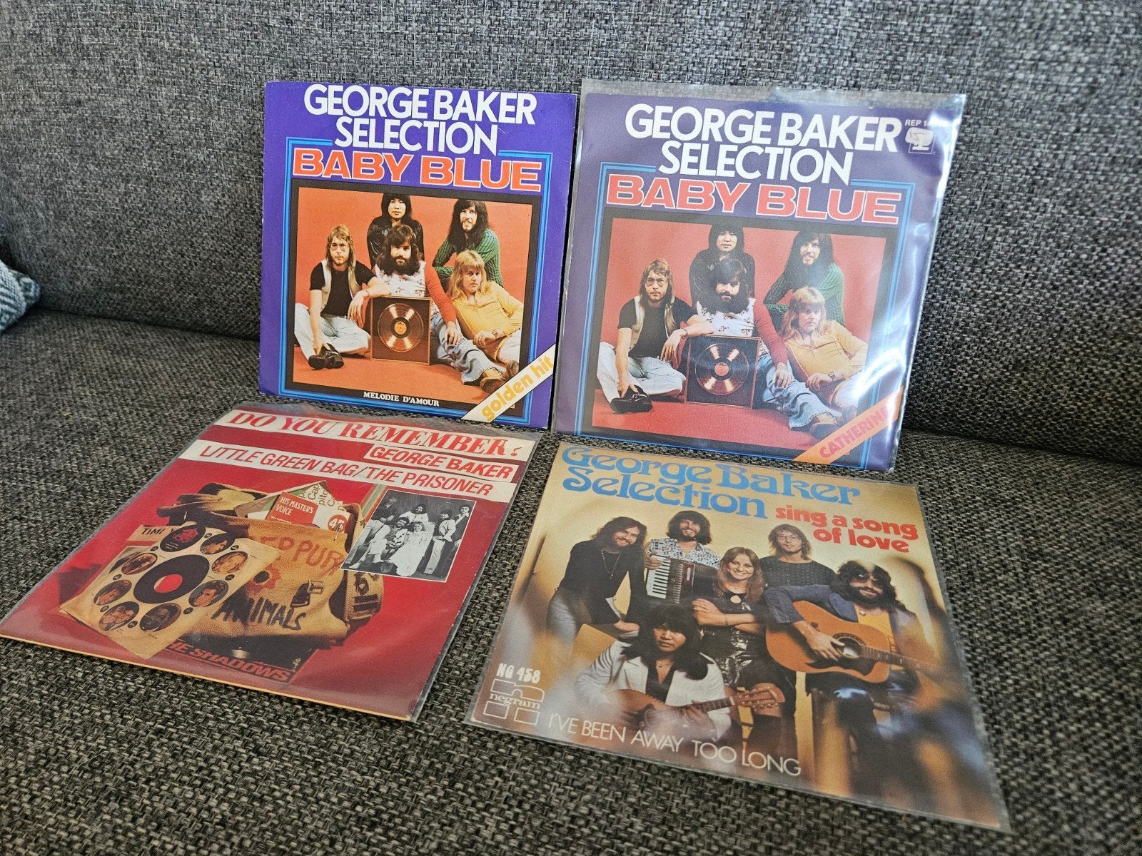 George Baker Selection Vinyl Collectie - Diverse Singles, Fotohoes, Ophalen of Verzenden, Zo goed als nieuw, 7 inch