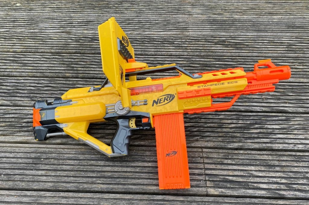 Hasbro Nerf N-Strike Stampede ECS, Ophalen, Zo goed als nieuw
