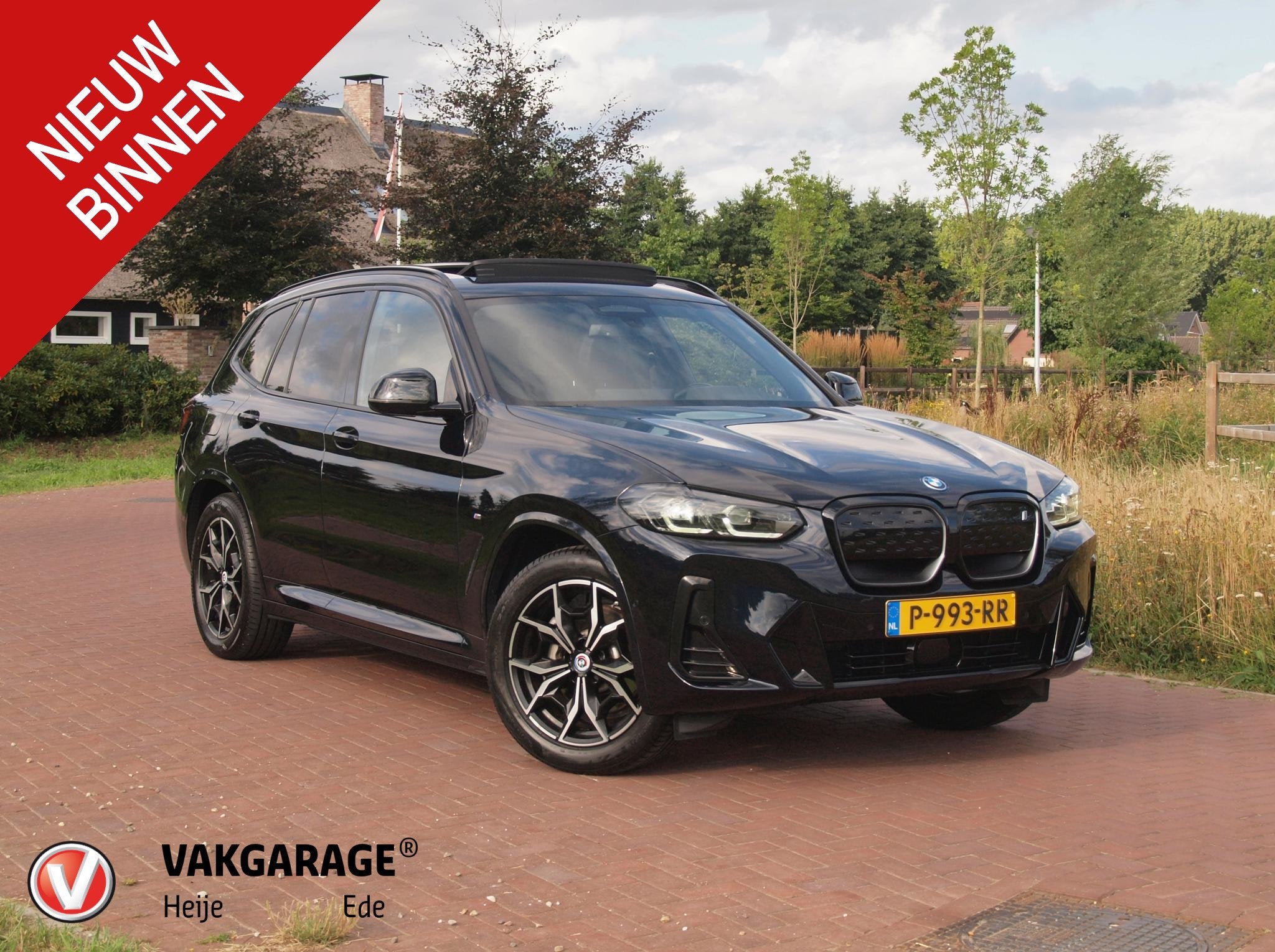 BMW iX3 Executive 80 kWh | Facelift Model | Shadow Line | Pa, Automaat, Dealer onderhouden, Achterwielaandrijving, Gebruikt