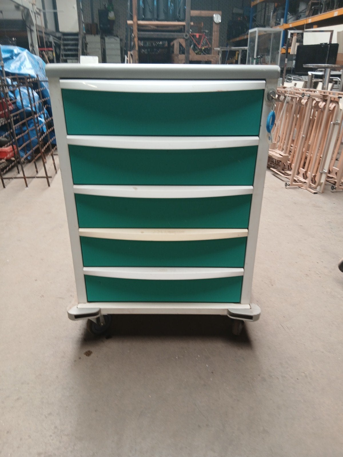 Capsa Solutions Medicatiekar gereedscap tool Trolley, Ophalen, Capsa Solutions, Gebruikt, Niet gespecificeerd op label, Made in U.S.A.