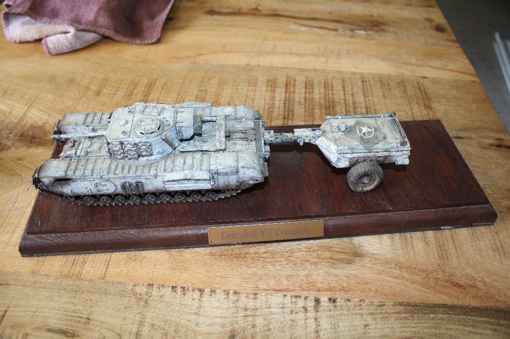 tank vlammenwerper, Verzamelen, Militaria | Tweede Wereldoorlog, Ophalen of Verzenden, Duitsland