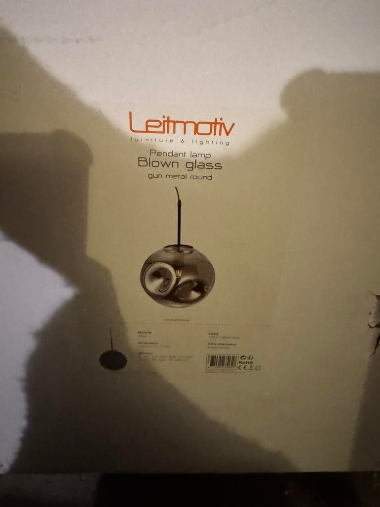 Hamglamp leitmotiv, Huis en Inrichting, Ophalen, Nieuw, Minder dan 50 cm