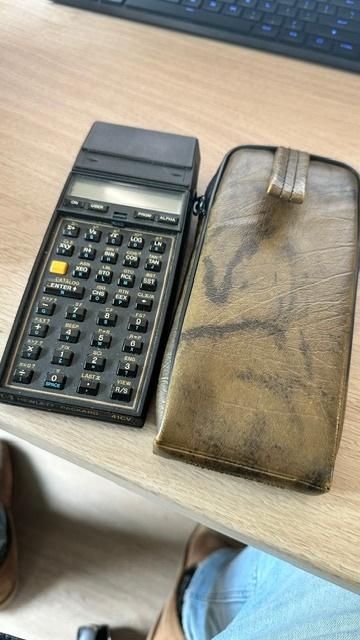 hp 41cv rekenmachine  met gereviseerde kaartlezer, Ophalen, Zo goed als nieuw
