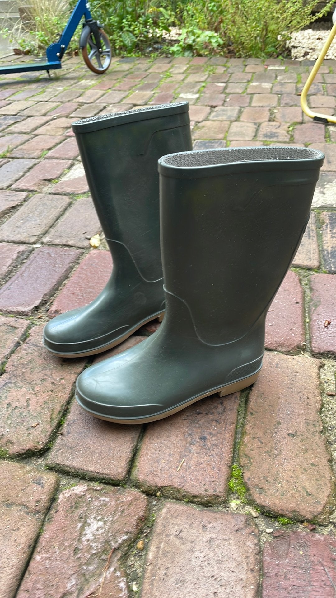 Kinder regenlaarzen maat 34, Tuin en Terras, Ophalen, Gebruikt, Kinderen, Laarzen