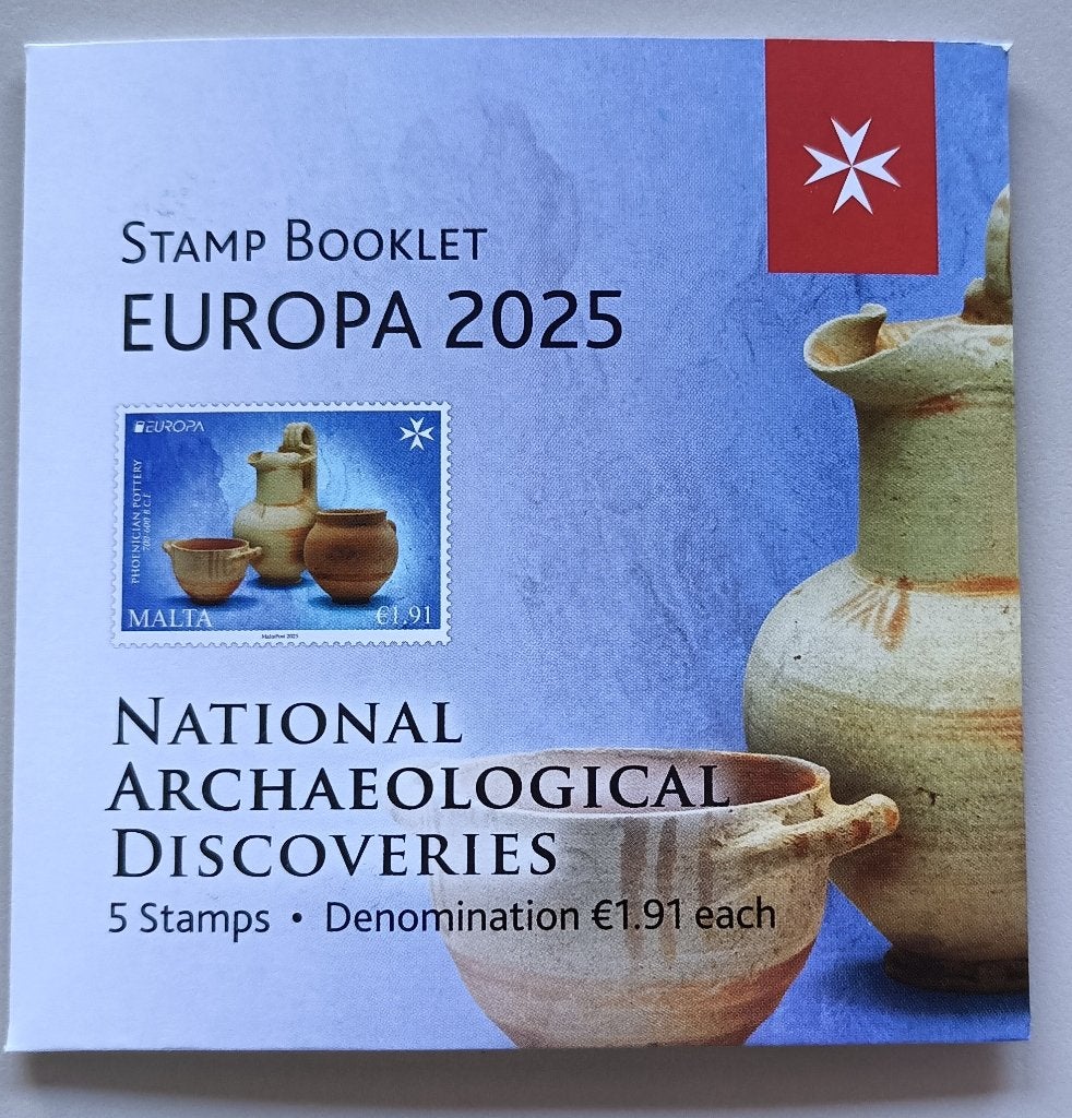 Malta 2025 cept PF booklet, Ophalen of Verzenden, Malta, Postfris