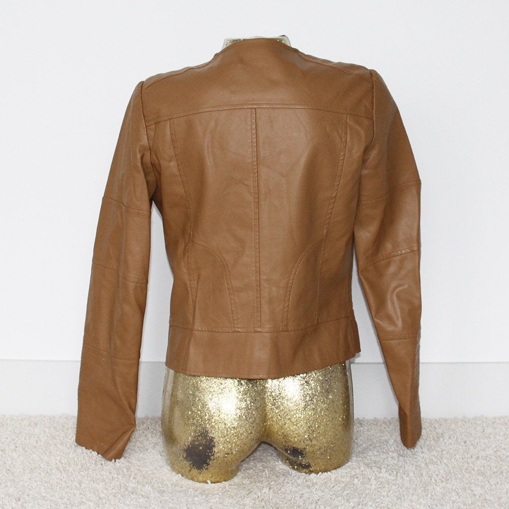 Zeer Mooie Kilky Leather Look Jas (XL) € 35,-, Kleding | Dames, Bruin, Maat 46/48 (XL) of groter, Ophalen of Verzenden, Kilky