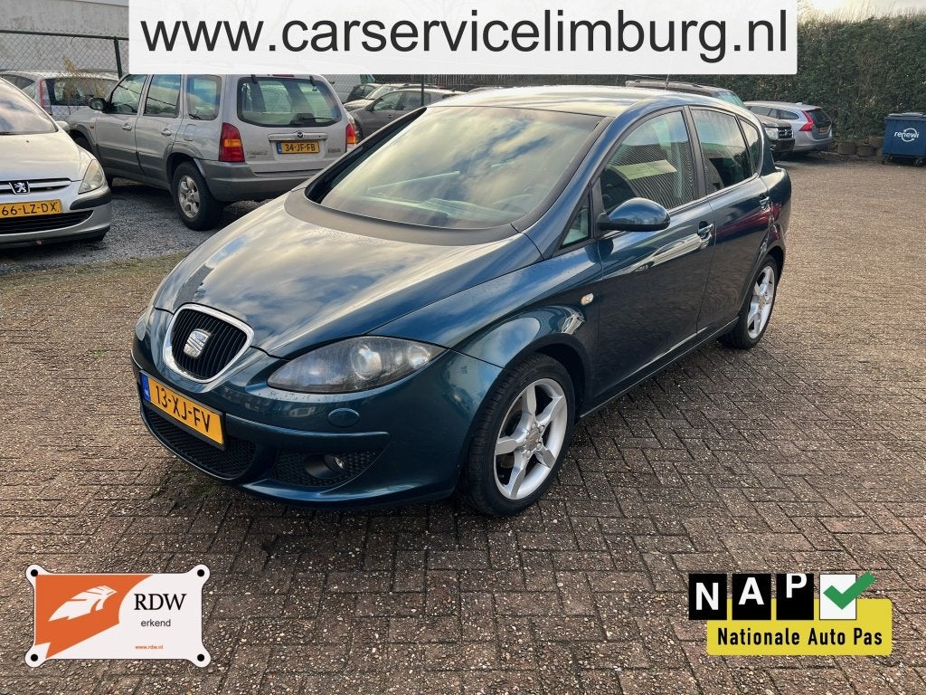 SEAT Toledo 1.6 Edition Nieuwe Distributieriem en Koppeling, Auto's, Seat, Stof, Gebruikt, Zwart, 4 cilinders