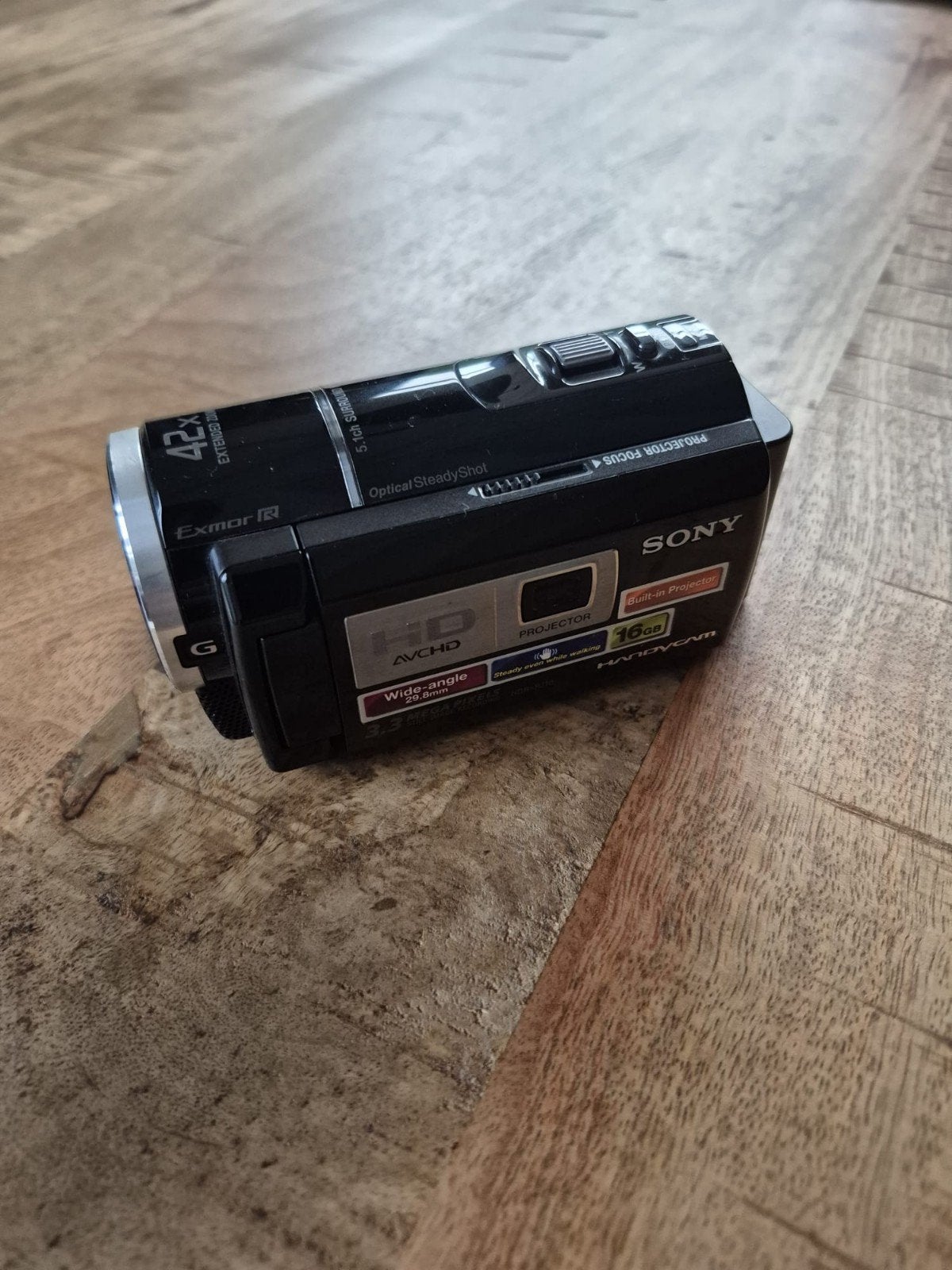 Sony Handycam HDR-PJ10 Full HD Camcorder met Projector, Full HD, Gebruikt, Ophalen of Verzenden, Sony