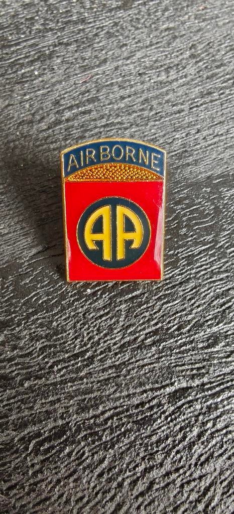 Pin 82nd Airborne Division, Ophalen of Verzenden, Landmacht, Amerika, Embleem of Badge