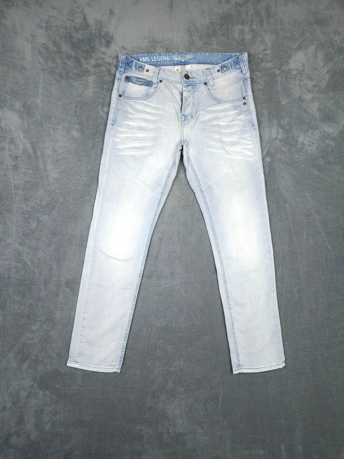Pme Legend Skyhawk Broek W34 L32 Lichtblauw Jeans Pall Mall, Blauw, ., Ophalen of Verzenden, PME Legend