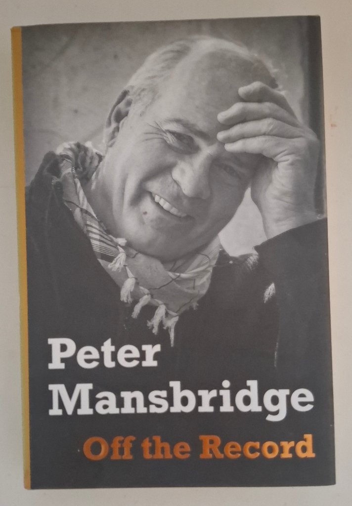 Off the Record, Peter Mansbridge, Ophalen of Verzenden, Zo goed als nieuw, Peter Mansbridge, Non-fictie