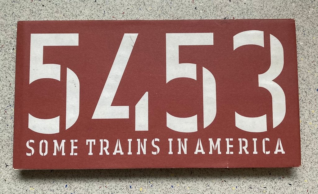 Some Trains in America 5453, Verzenden, Zo goed als nieuw, Trein, Boek of Tijdschrift