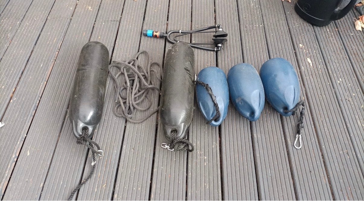 Stootwillen en fenders voor boot - diverse maten, Ophalen, Gebruikt, Overige typen