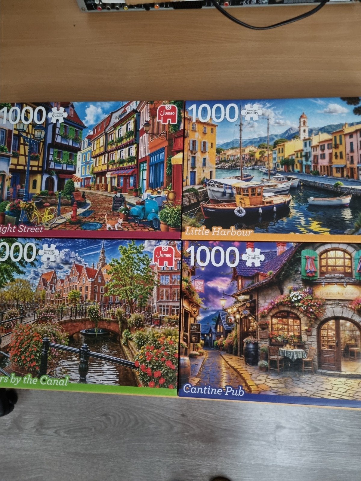 jumbo puzzels, Ophalen of Verzenden, 500 t/m 1500 stukjes, Zo goed als nieuw