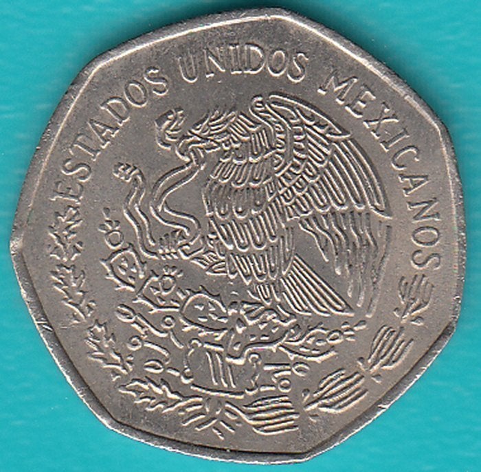 Mexico 10 Pesos National arms 1978 Mo, KM# 477.2, Ophalen of Verzenden, Midden-Amerika, Losse munt