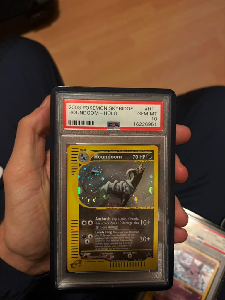 Houndoom Skyridge psa 10, Ophalen of Verzenden, Zo goed als nieuw