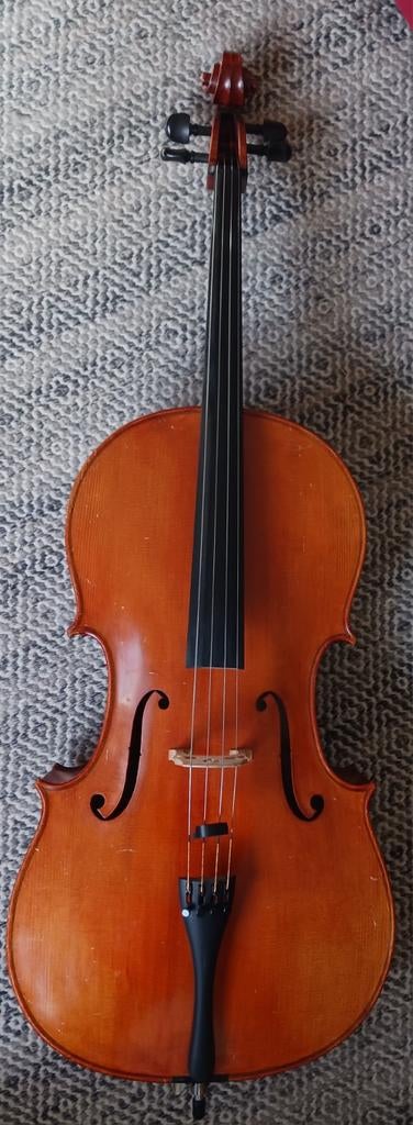 Handgebouwde 4/4 cello uit Tsjechië, Muziek en Instrumenten, Strijkinstrumenten | Cello's, Gebruikt, Ophalen