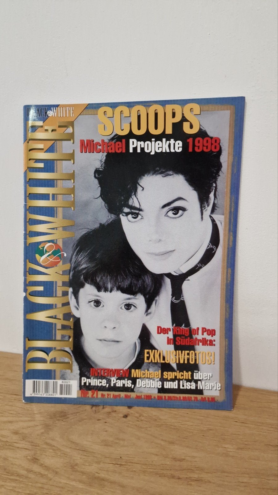 Collectable Michael Jackson magazine met posters, Verzenden