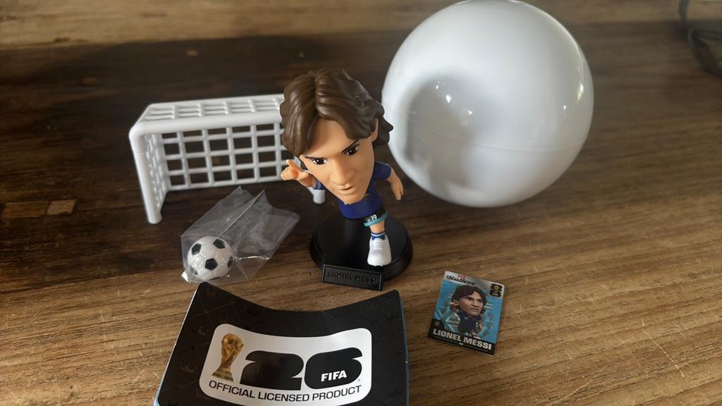 Zuru Baller WK 2026 - rare edition Lionel Messi, Ophalen of Verzenden, Nieuw