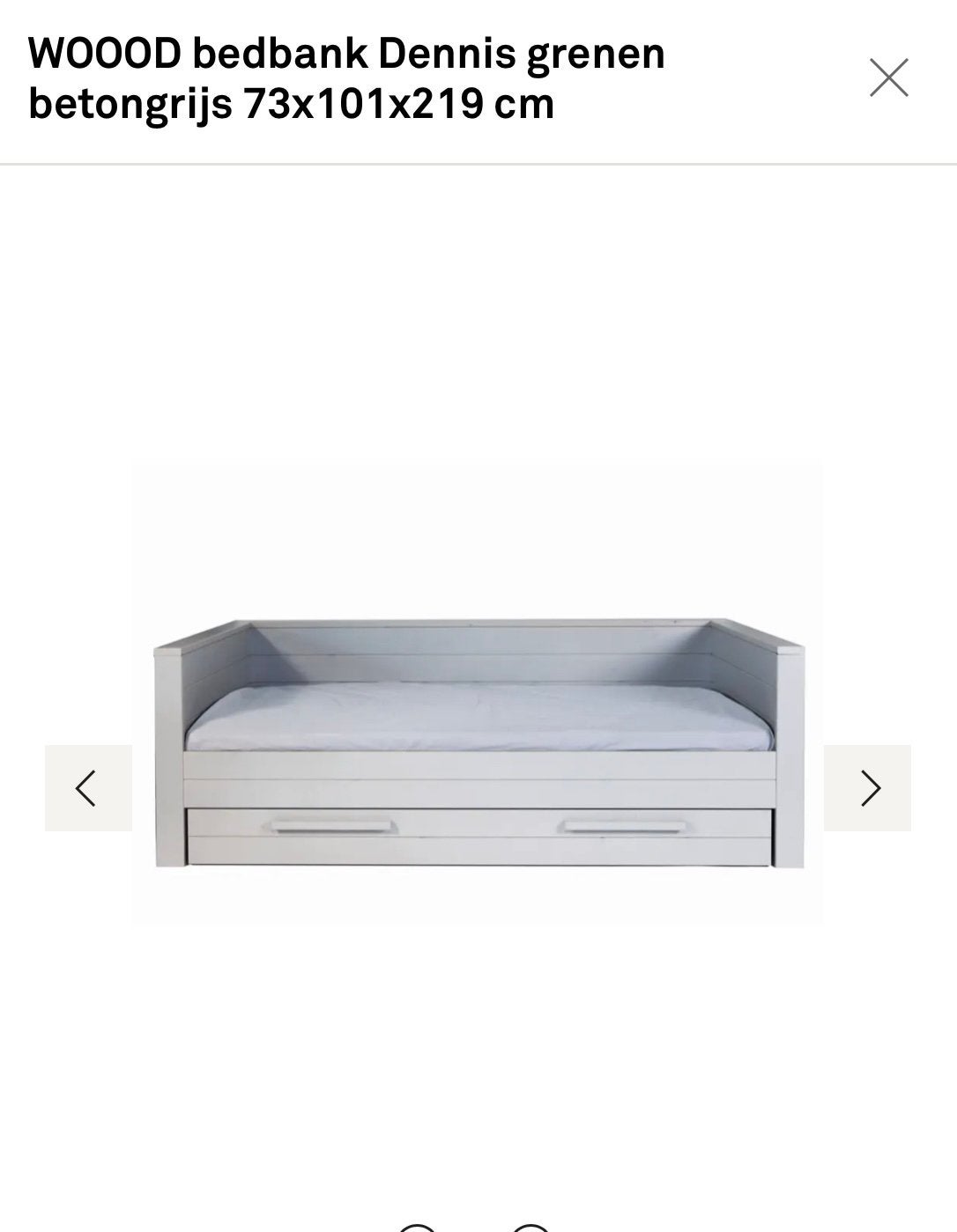 Kinderbed + lade, Kinderen en Baby's, 85 tot 100 cm, Gebruikt, Ophalen of Verzenden, Lattenbodem