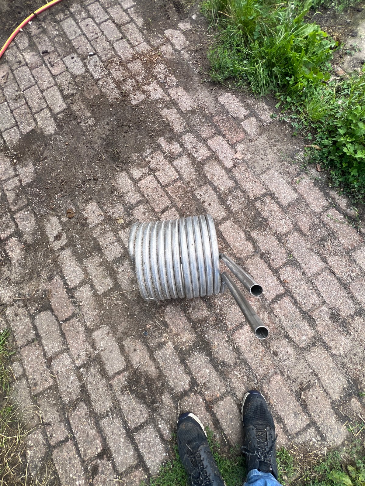 RVS Spiraal Warmtewisselaar - nieuw, Ophalen of Verzenden, Gebruikt