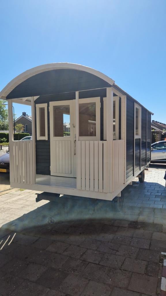Pipowagen Tiny House Mantelzorg 5x230  Geïsoleerd, Ophalen of Verzenden
