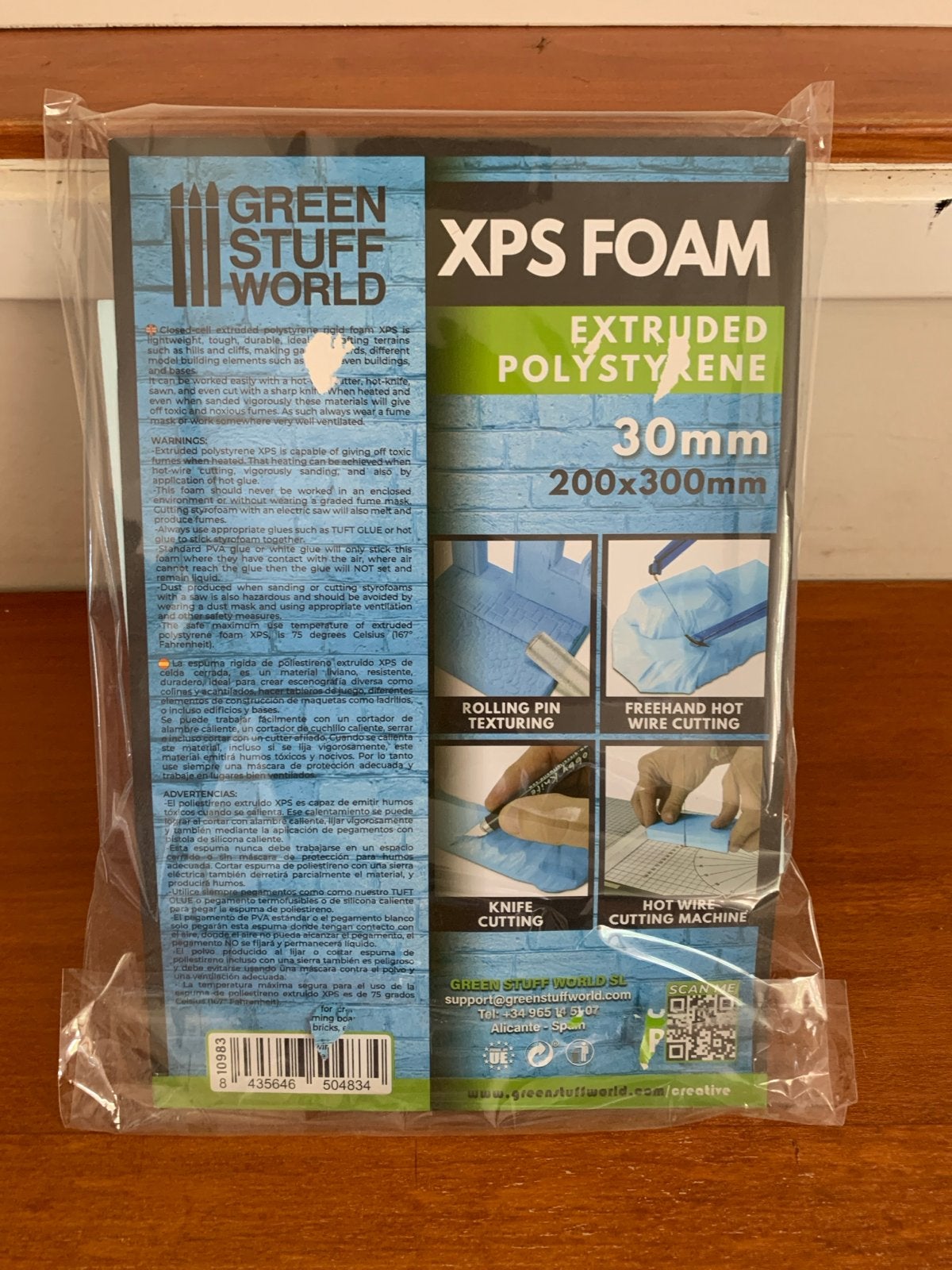 Green Stuff World XPS Foam 30mm 200x300mm, Ophalen of Verzenden, Nieuw, Groter dan 1:35, Diorama