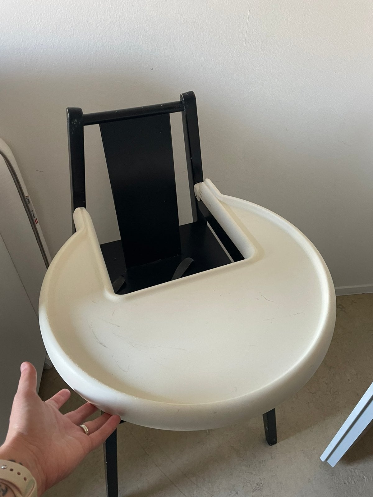 IKEA BLÅMES kinderstoel, Kinderen en Baby's, Ophalen, Gebruikt, Meegroeistoel, Afneembaar eetblad