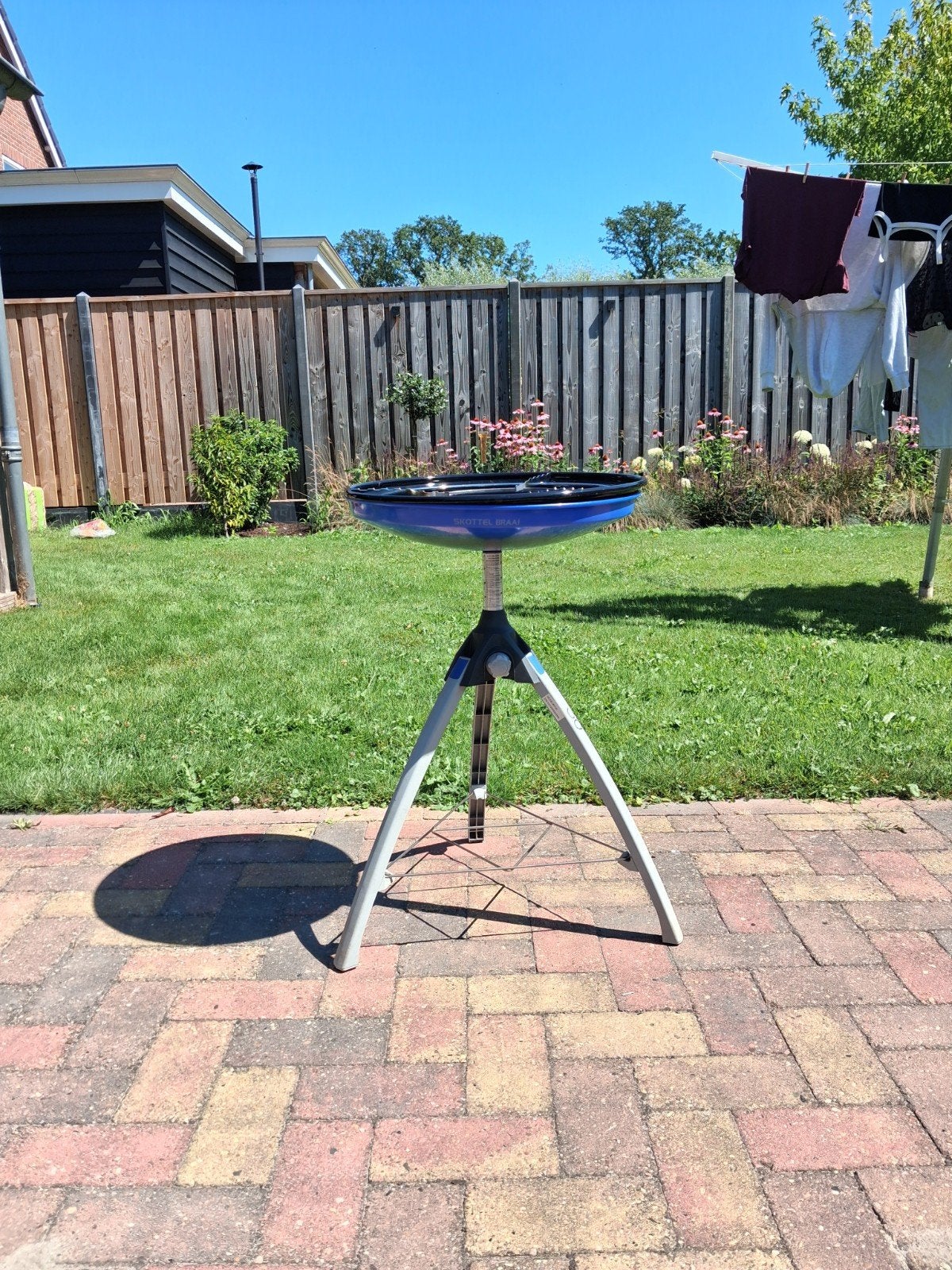 skottelbraai cadac, Tuin en Terras, Gasbarbecues, Ophalen, Gebruikt, Cadac
