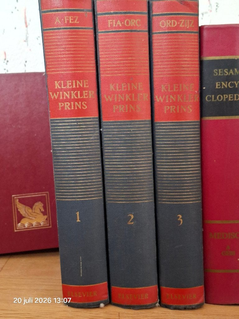 Kleine Winkler Prins Set, Boeken, Encyclopedieën, Gelezen, Medisch, Complete serie, Elzevier