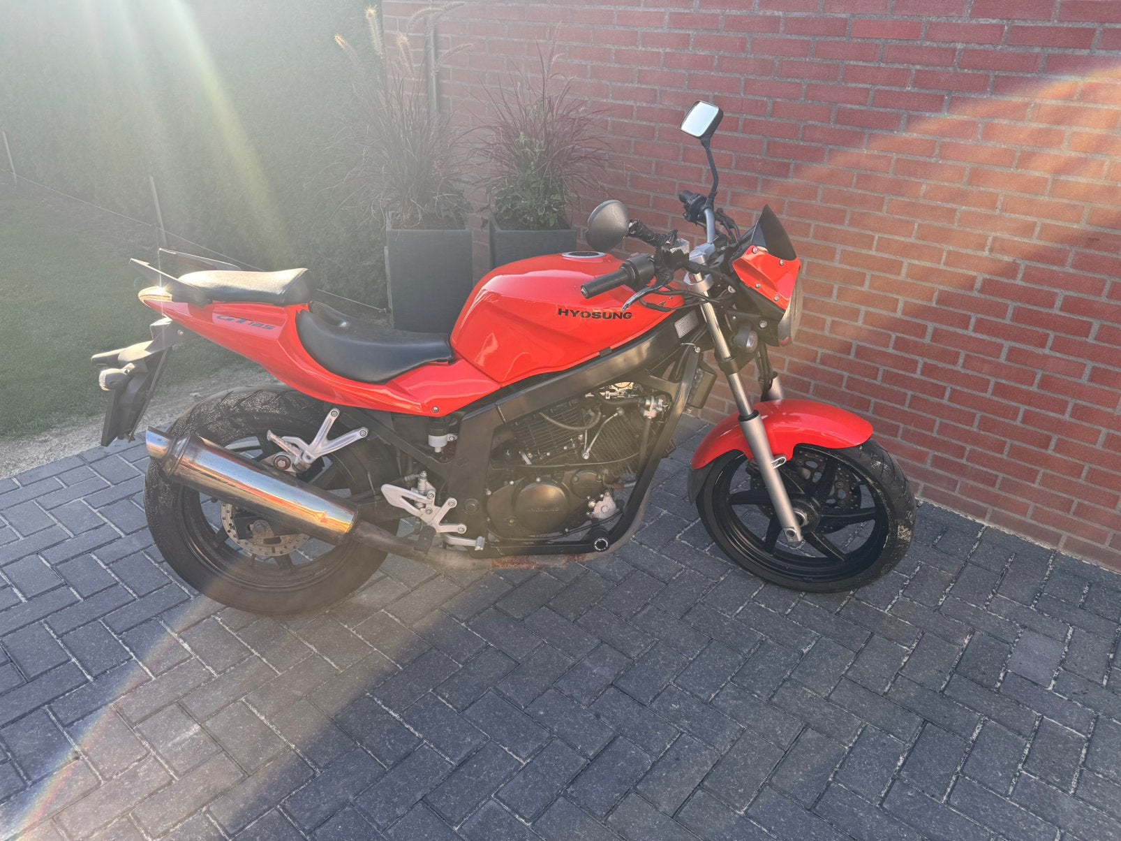 Hyosung motor gt 125, Ophalen