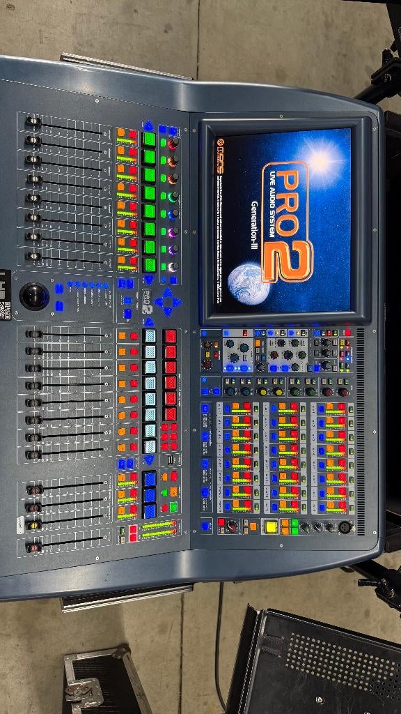Midas pro2c incl case, Ophalen, Gebruikt, 20 kanalen of meer, Microfooningang
