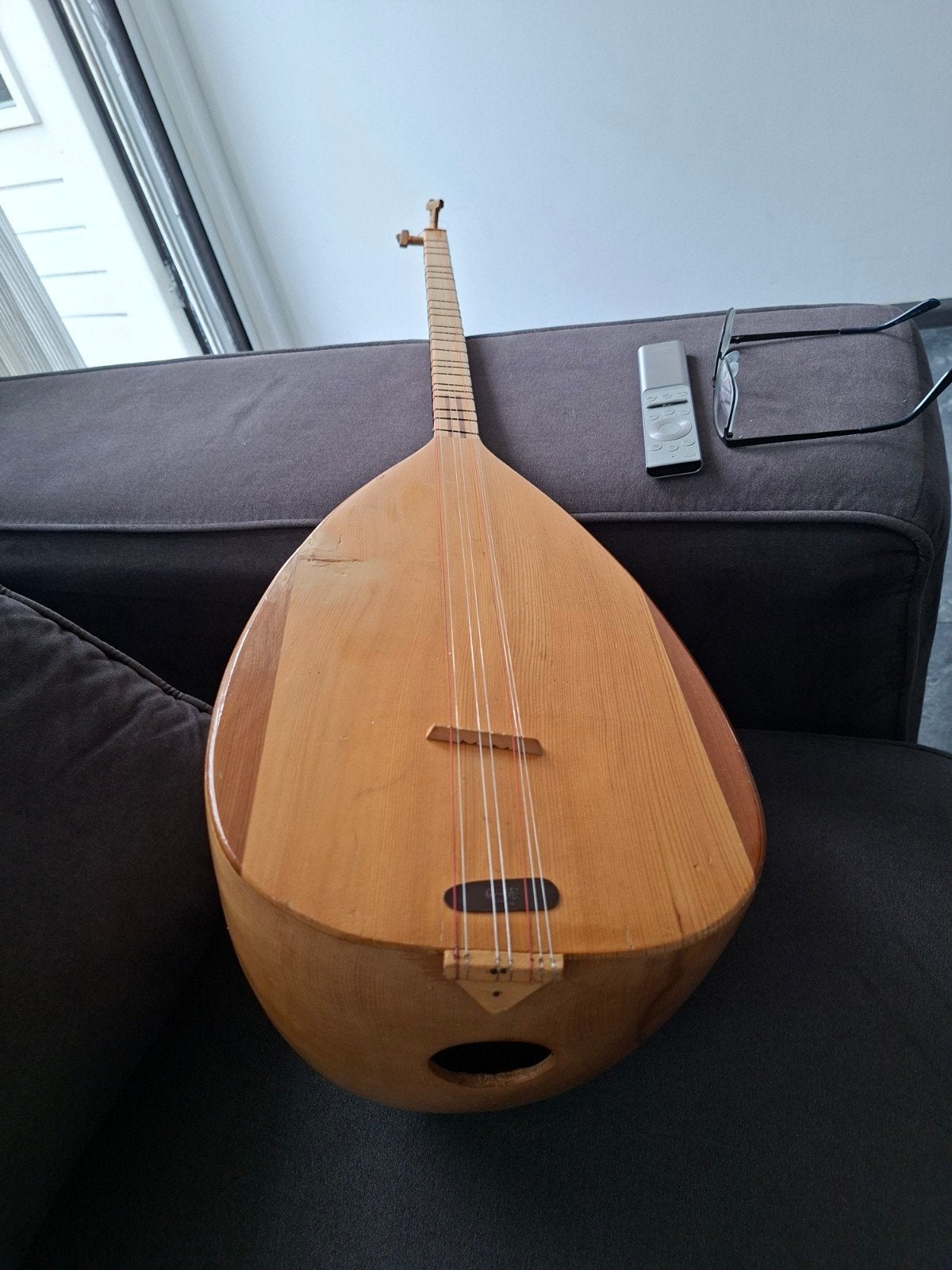 Prachtige moerbeihouten Bağlama - Turks snaarinstrument, Ophalen of Verzenden