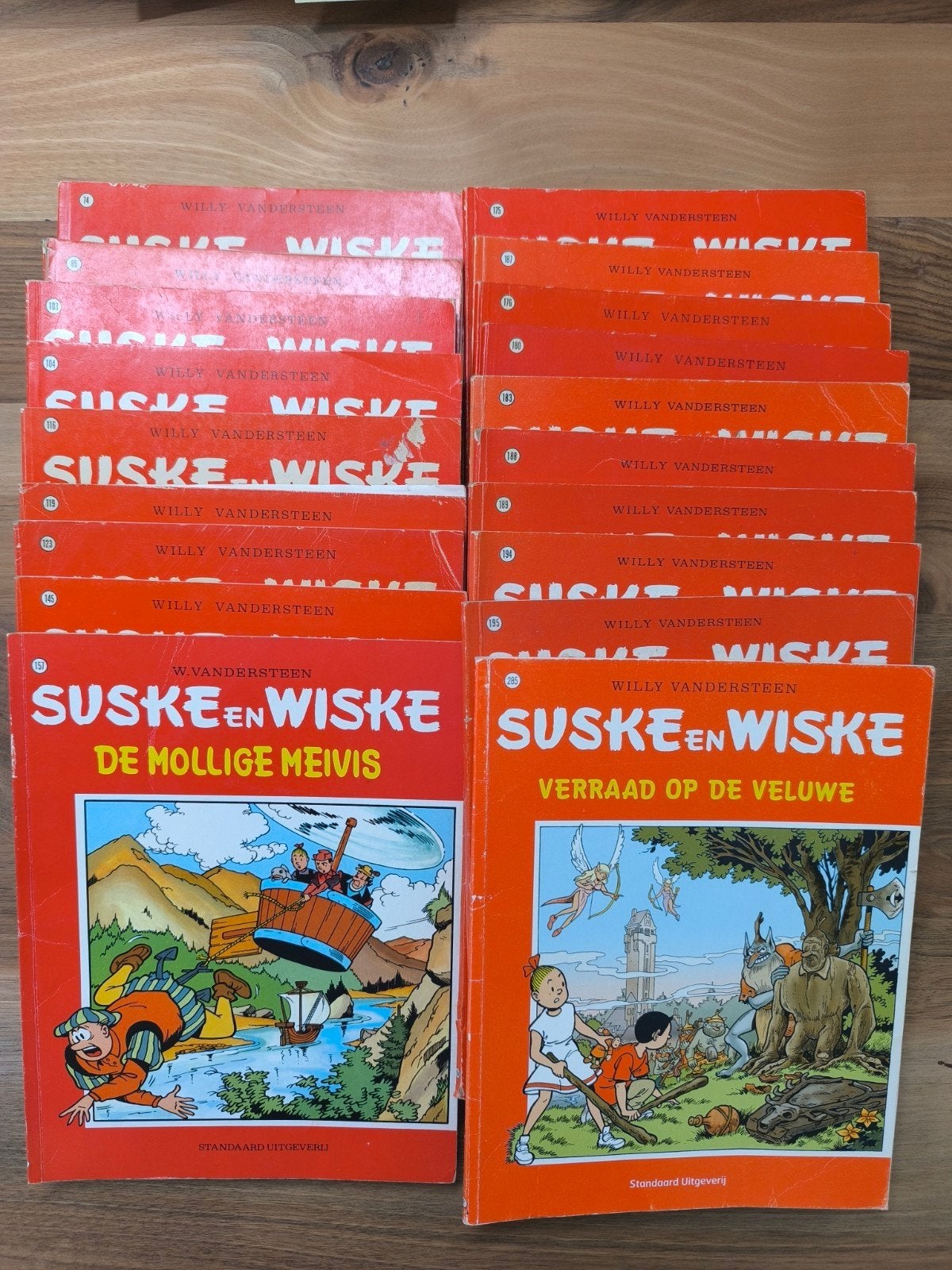 Suske en Wiske stripboeken - Grote collectie, Boeken, Stripboeken, Meerdere stripboeken, Ophalen of Verzenden, Gelezen
