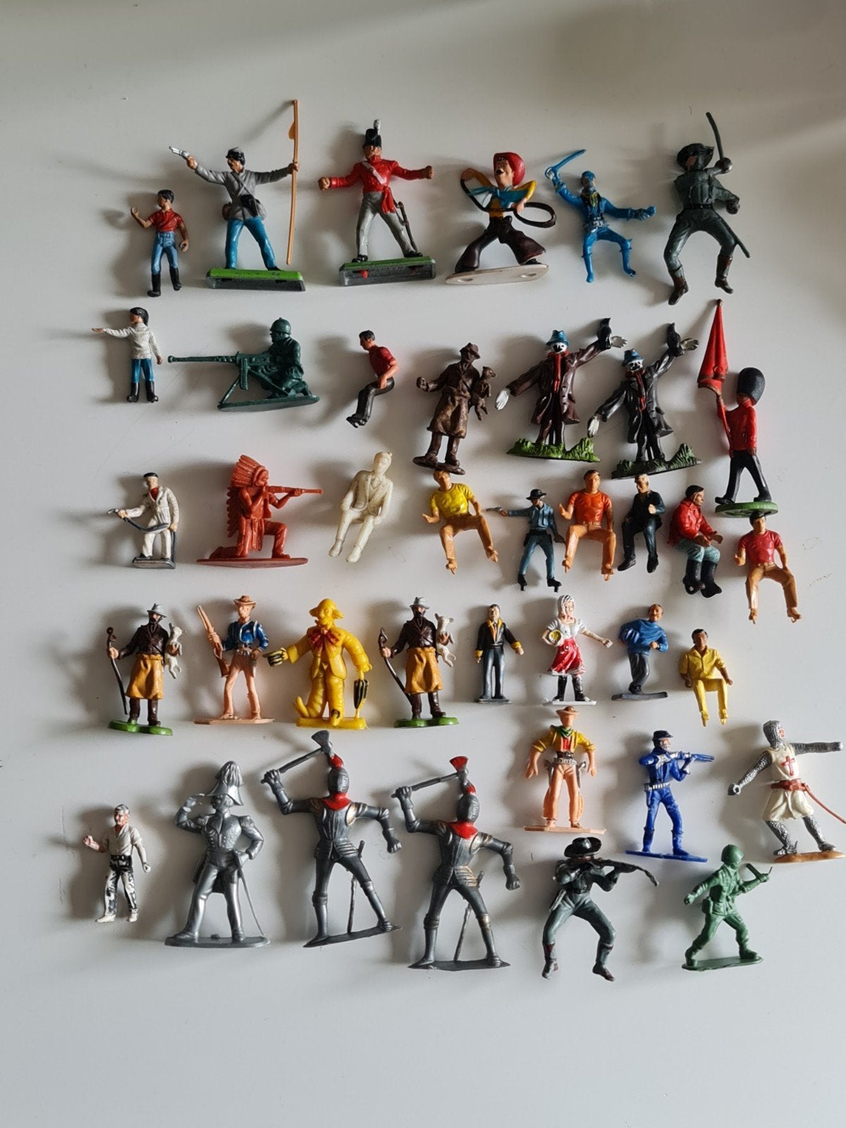 Jaren '70 Figuren - Soldaten / Ridders / Brittains, Verzamelen, Speelgoed, Ophalen of Verzenden, Gebruikt