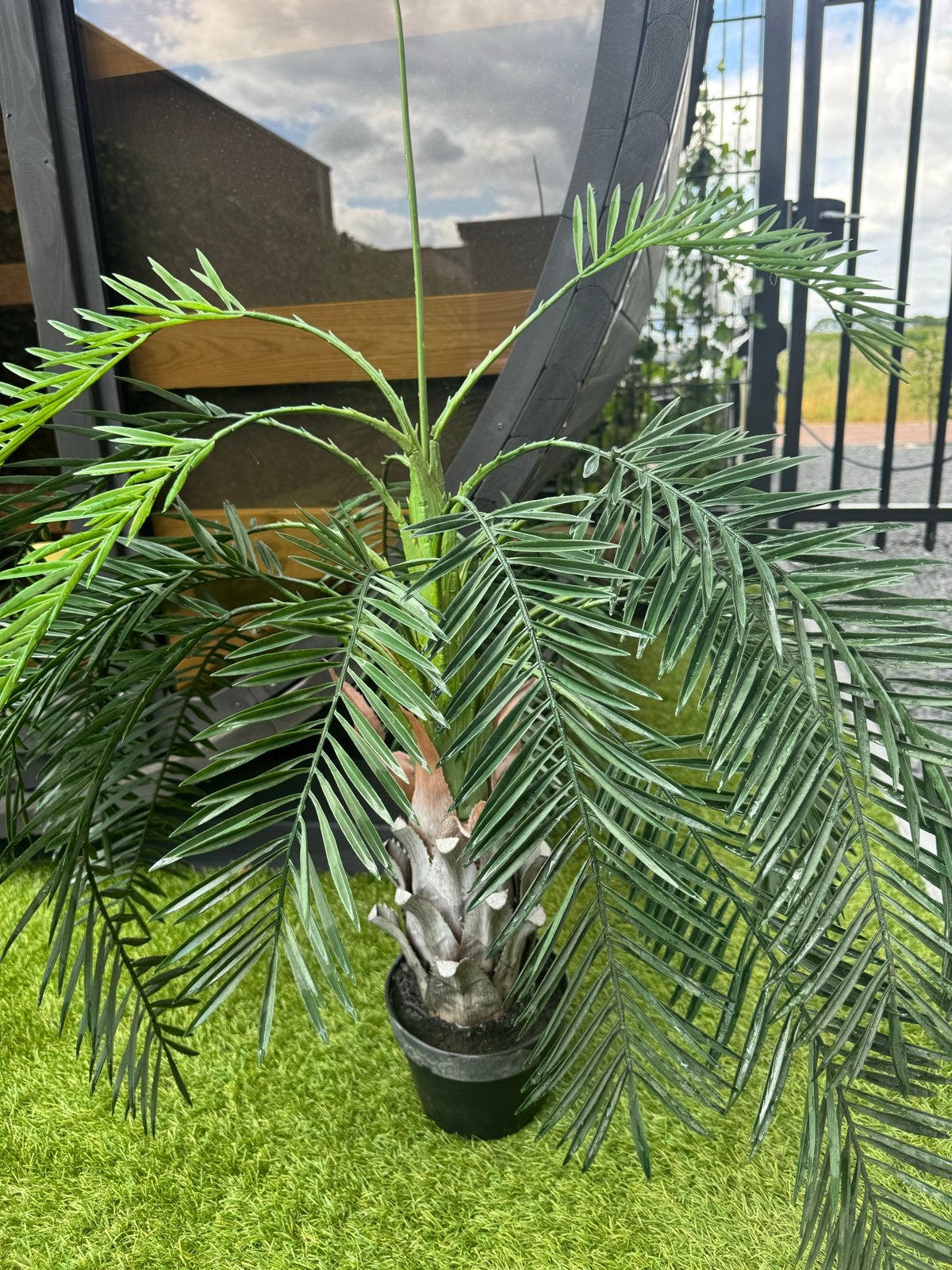 Kunstpalm - Ideaal voor binnen en buiten, Tuin en Terras, Ophalen, Overige soorten, Volle zon