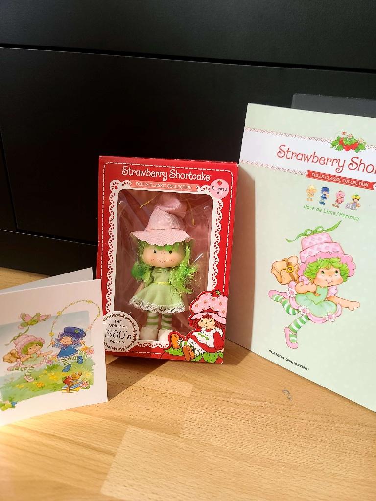 Poppen - Strawberry Shortcake - Lime, Ophalen of Verzenden, Zo goed als nieuw, Pop