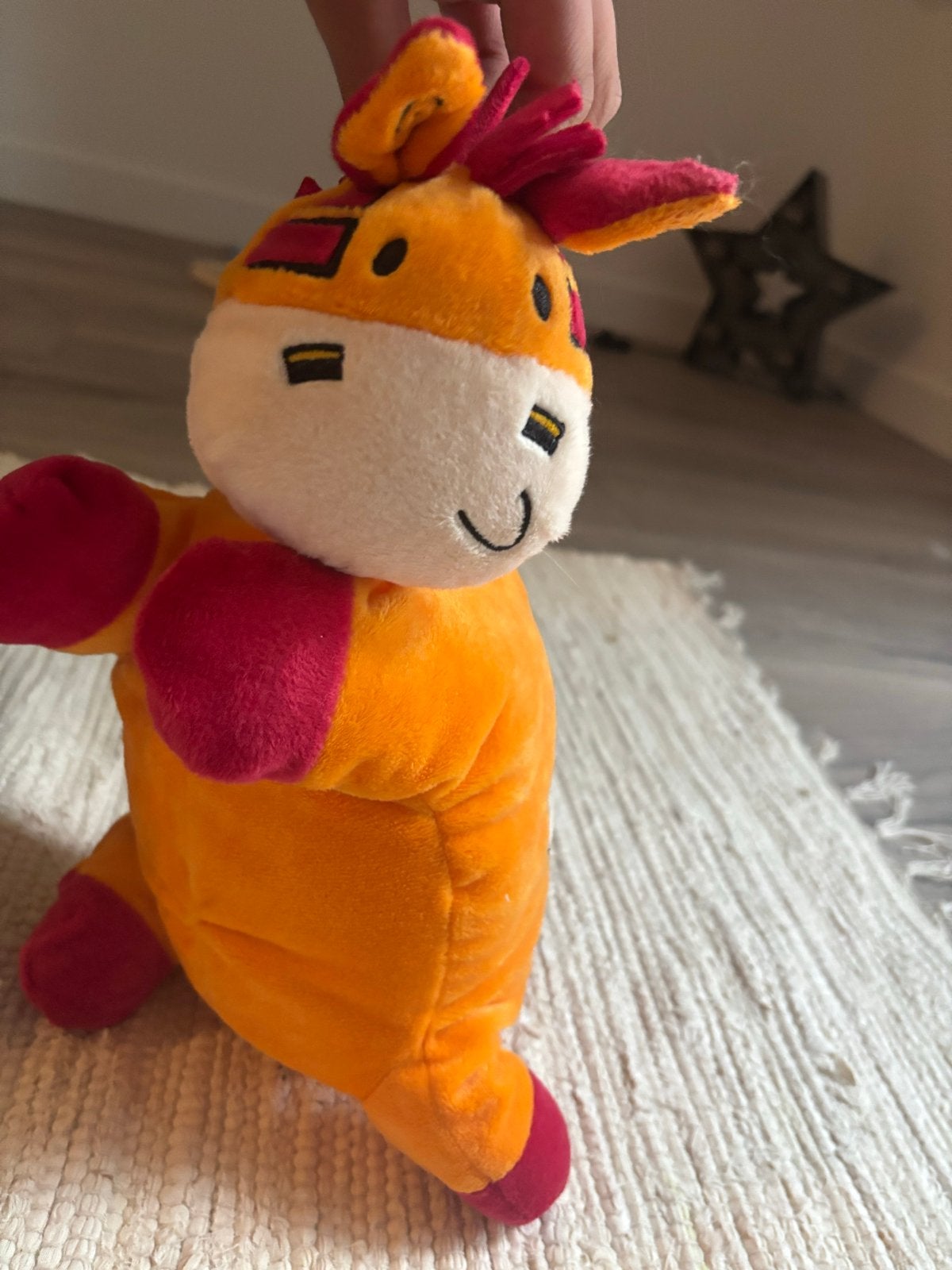 Leuke knuffels en speelgoed: kat, paard, pop, bal, Ophalen, Oranje, Gebruikt, Kat