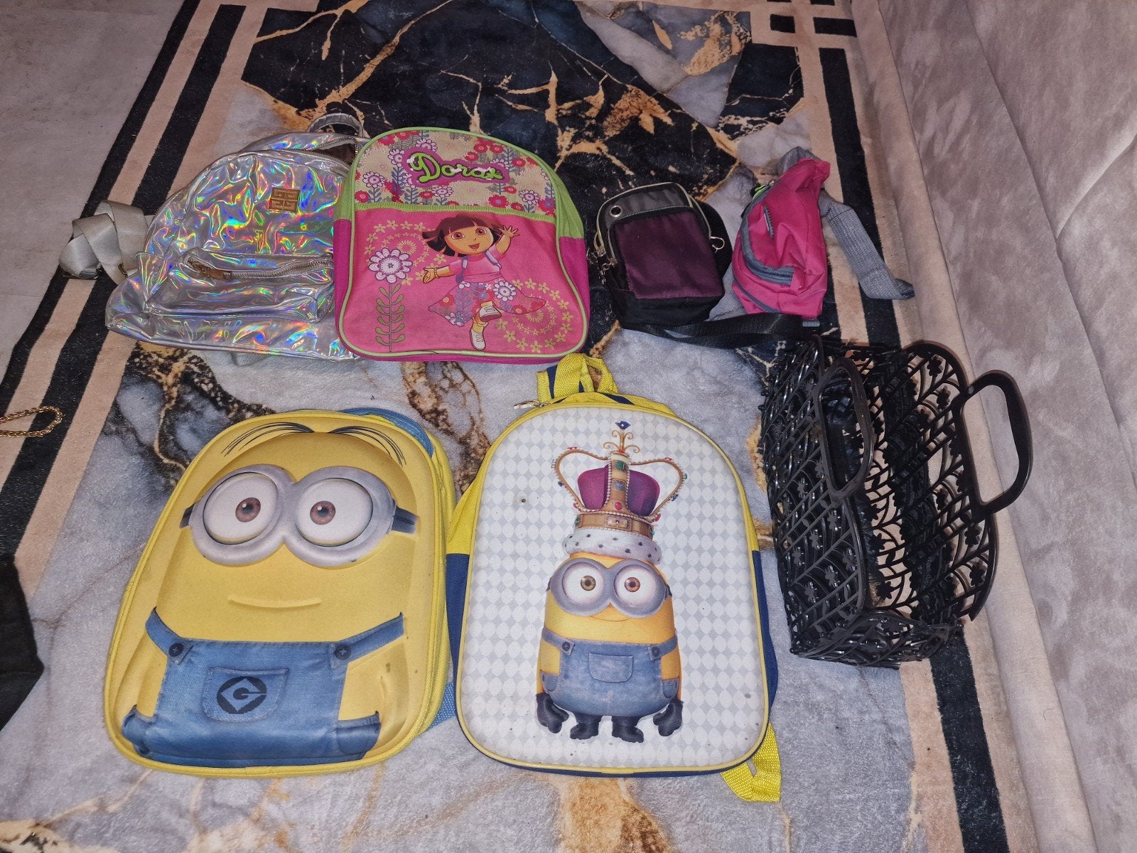 Gratis Diverse kinderrugzakken en handtas, Gebruikt, Minder dan 30 cm, Rugtas, Geel