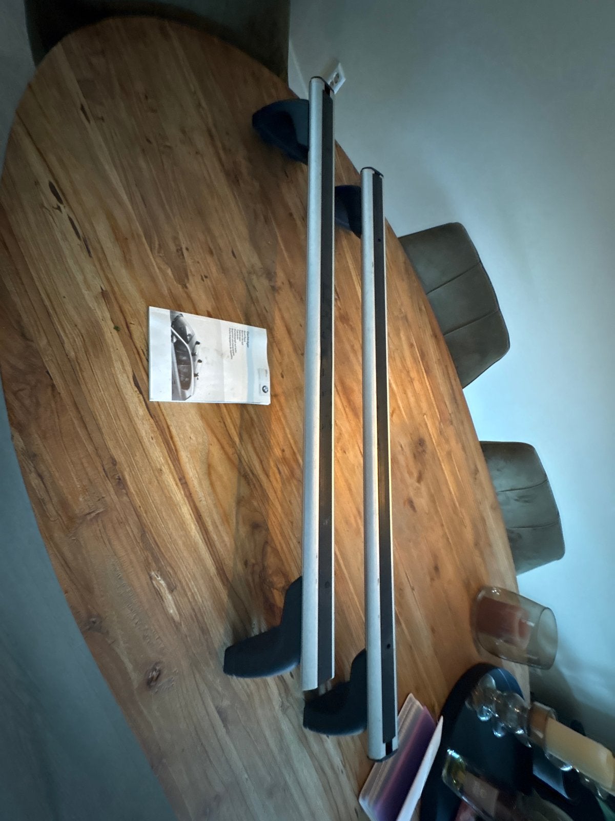 BMW dakdragers, Auto diversen, Dakdragers, Ophalen, Gebruikt