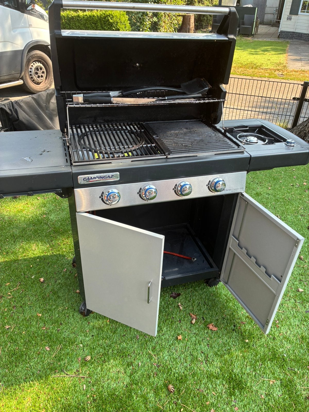 Campinggaz bbq, Ophalen, Gebruikt