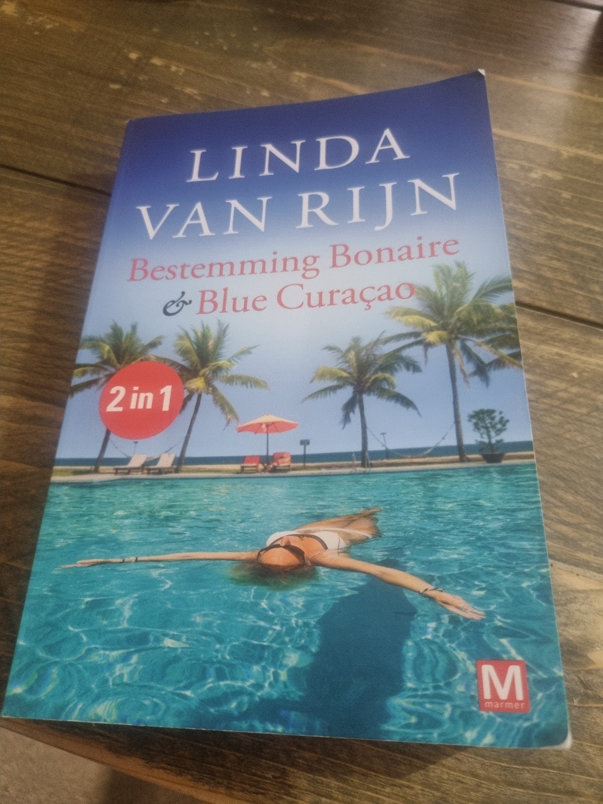 Bestemming Bonaire & Blue Curaçao - Linda van Rijn (2-in-1), Boeken, Ophalen of Verzenden, Zo goed als nieuw, Linda van Rijn