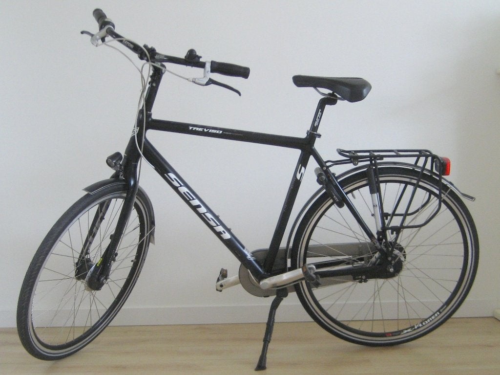 Sensa herenfiets H57cm  i.z.g.st, Versnellingen, Zo goed als nieuw, 57 tot 61 cm, Trommelrem