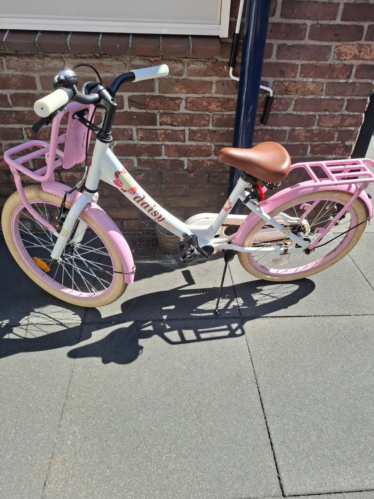 Meisjesfiets  20 inc, Fietsen en Brommers, Fietsen | Meisjes, Ophalen, Gebruikt, 20 inch