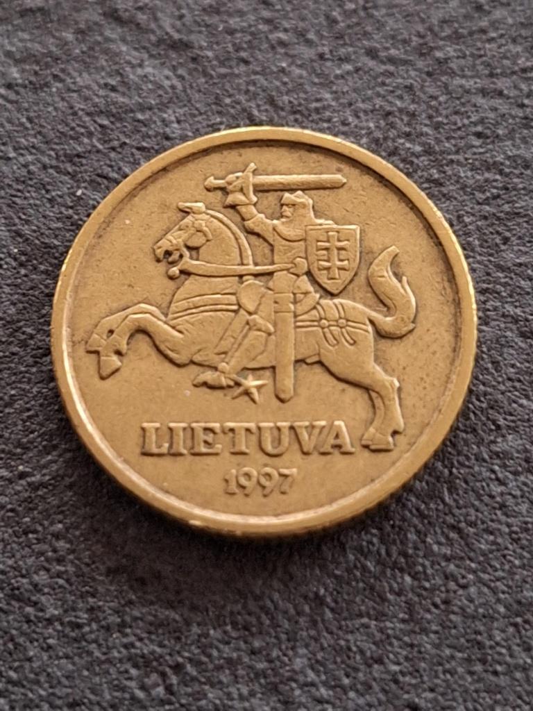 munt Litouwen 10 centu 1997, Ophalen of Verzenden, Overige landen, Losse munt