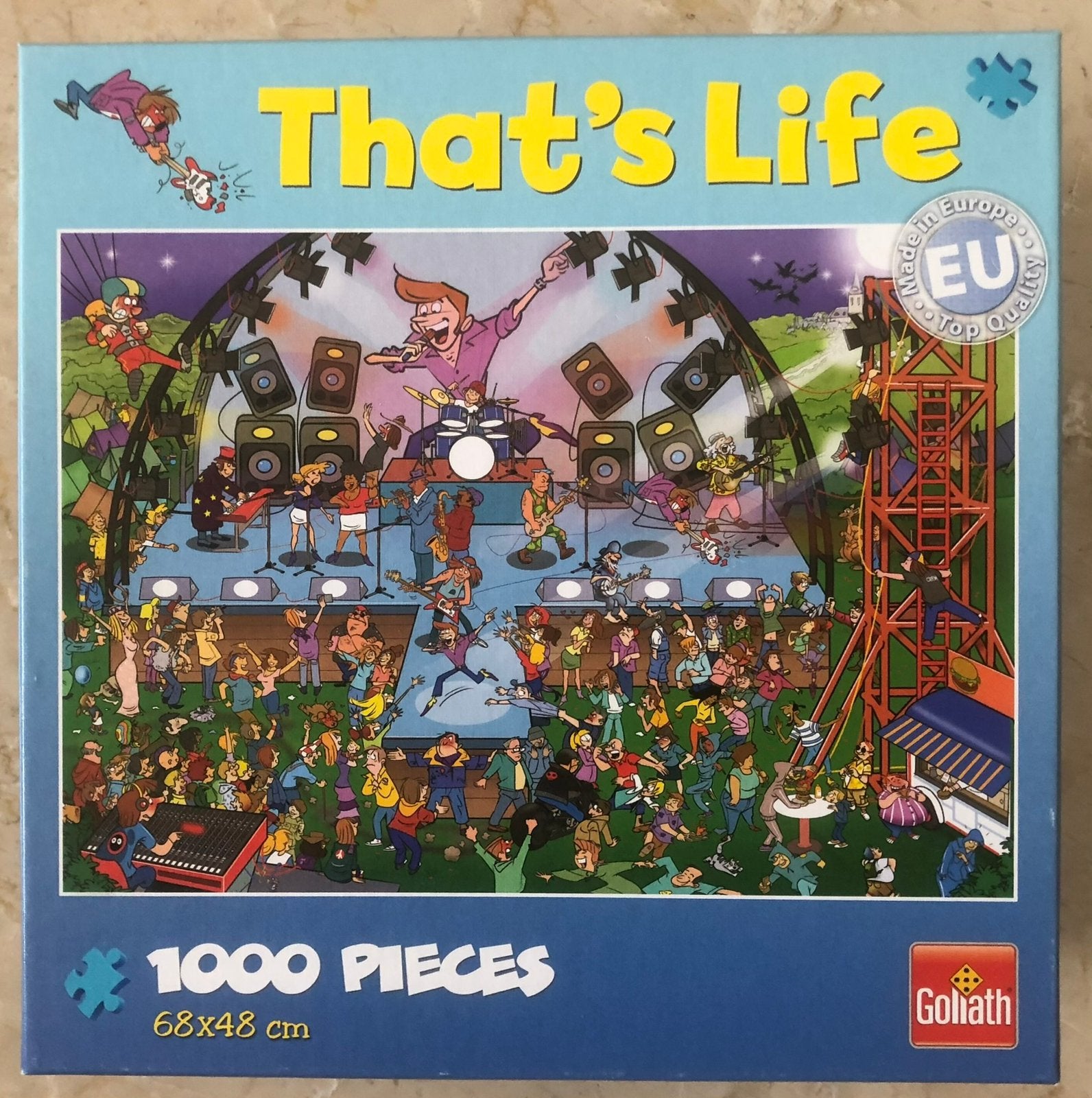 Legpuzzel that’s Life 1000 stukjes compleet., Ophalen, 500 t/m 1500 stukjes, Gebruikt, Legpuzzel