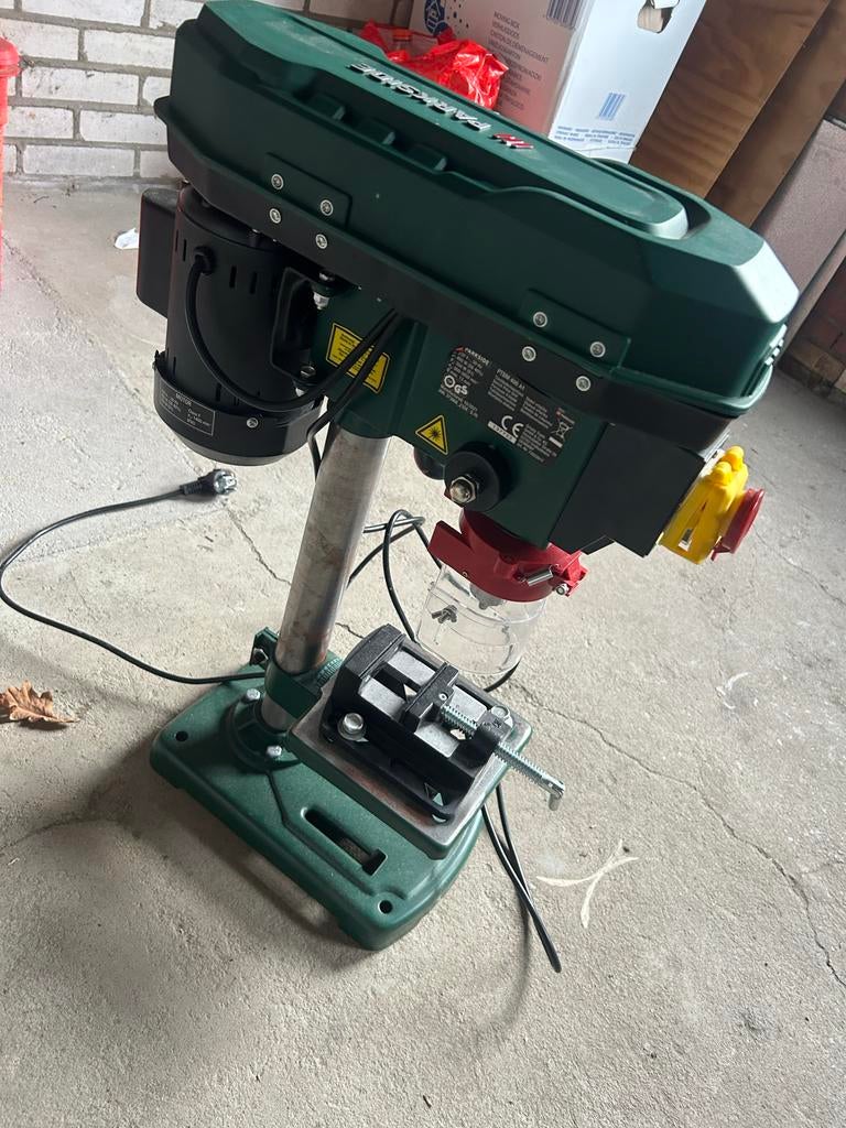 Parkside Kolomboormachine - Zo goed als nieuw, Doe-het-zelf en Verbouw, Gereedschap | Boormachines, Ophalen of Verzenden, Nieuw
