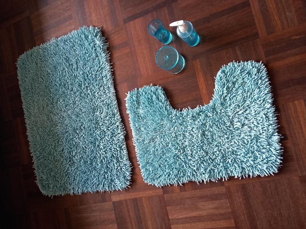 Badmat, toiletmat, zeeppomp, wattenpadpot, tandenbortelhoude, Ophalen of Verzenden