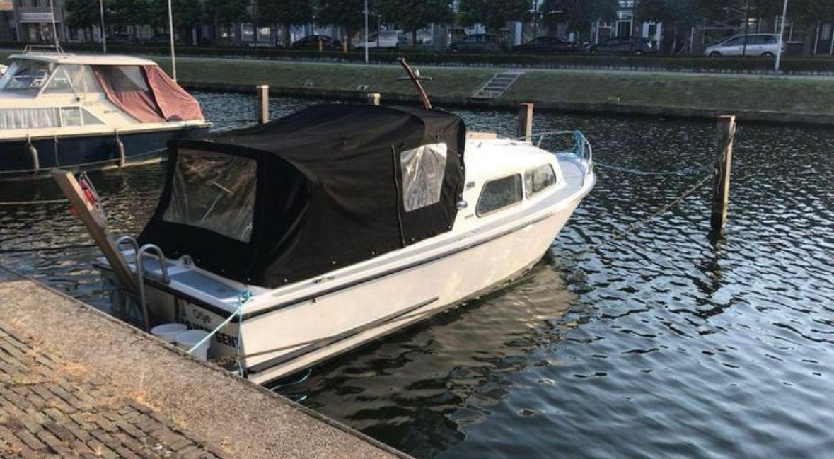 Onze Otje is te koop! Waterland 700 kajuitboot, Gebruikt, Waterland, Polyester, 60 cm